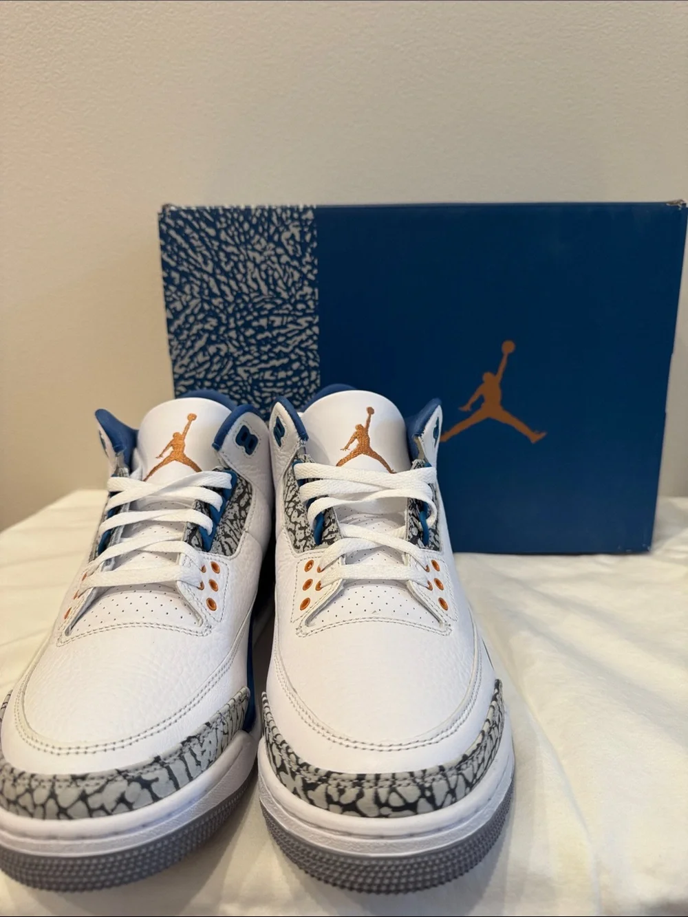 Air Jordan 3 Retro “Wizards”                       White/Metallic Copper